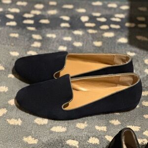 J. Crew Dark Blue Women's Flats